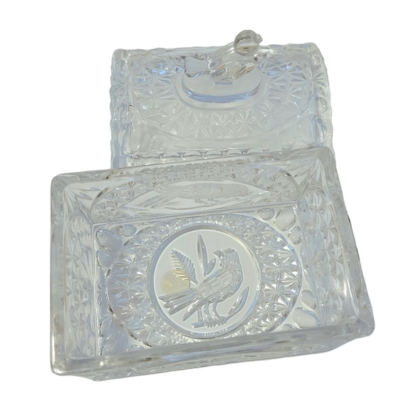 Vintage Crystal Bird Candy Dish - Hofbauer Collection - Picture 2 of 9
